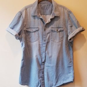Calvin Klein Jean's Short Sleeve Button Down
